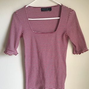Anthropologie - Fifth Label Top - Striped - Small